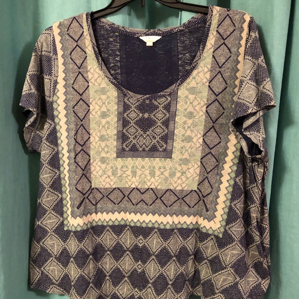 Lucky Brand 2XL Knit Top